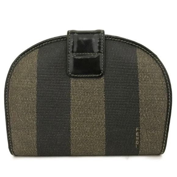 AUTH FENDI Pequin Coin Case Wallet Purse - Picture 2 of 8